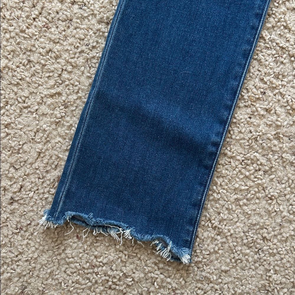 NWT PAIGE High-Rise Cindy Straight Ankle Jeans - Picture 2 of 5